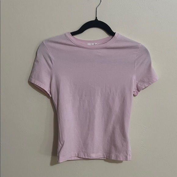 Good American Blush Short Sleeve Tee - Picture 1 of 3